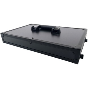 妆百纳带灯镜子拉杆化妆u箱跟妆具大号容量美甲纹扩工师绣展层