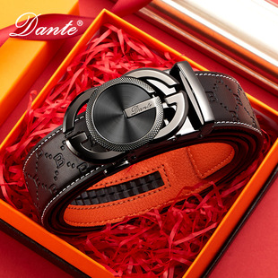 抖音爆款真皮男士皮带商务简约男款自动扣腰带时尚外贸批发belt