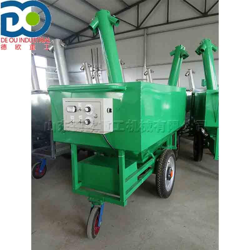 肉鸡笼养自动喂料机 阶梯式鸡笼喂食机 养鸡场鸡饲料上料车