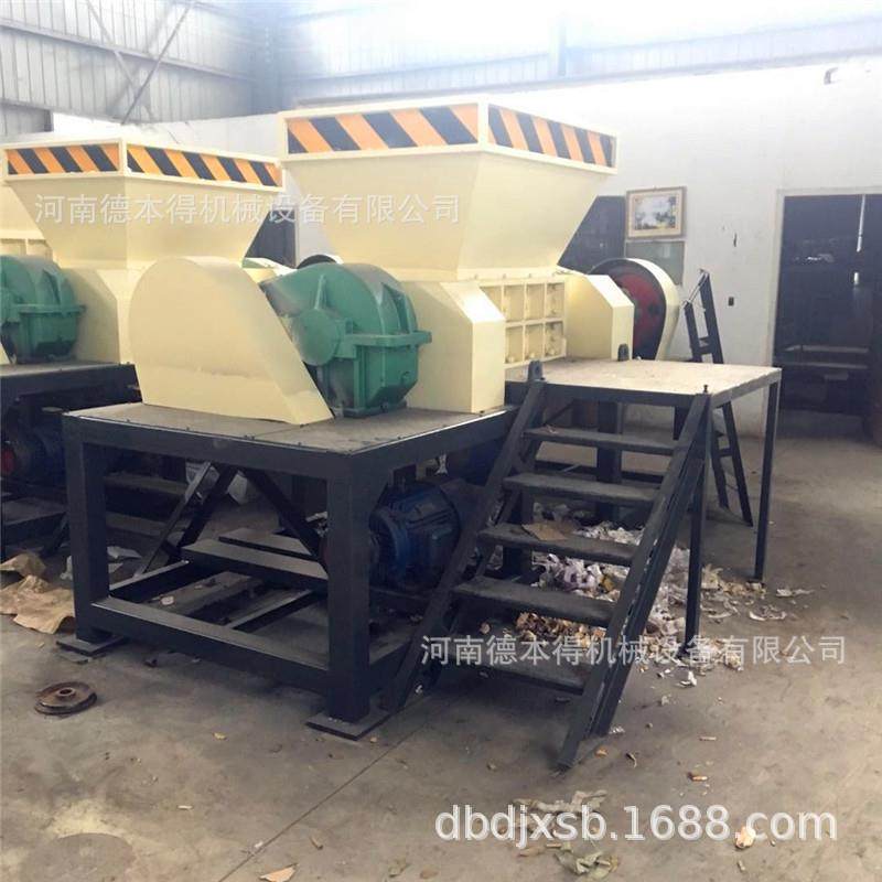 双轴撕碎机 橡胶塑料木板材剪切式破碎机 废旧皮革料粉碎机,机械设备,破碎机,淘宝优惠券,粉丝福利购,淘宝优惠卷