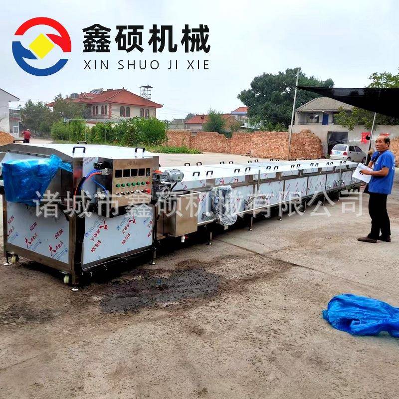 供应油菜漂烫机 全自动玉米蒸煮漂烫机 西蓝花土豆片漂烫杀青设备