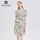 专柜正品 MRS634DRX0 印花雪纺连衣裙子气质时尚 马天奴女夏季 新款
