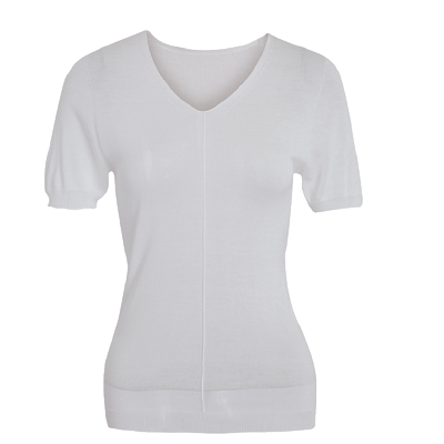 马天奴莱赛尔短袖针织衫