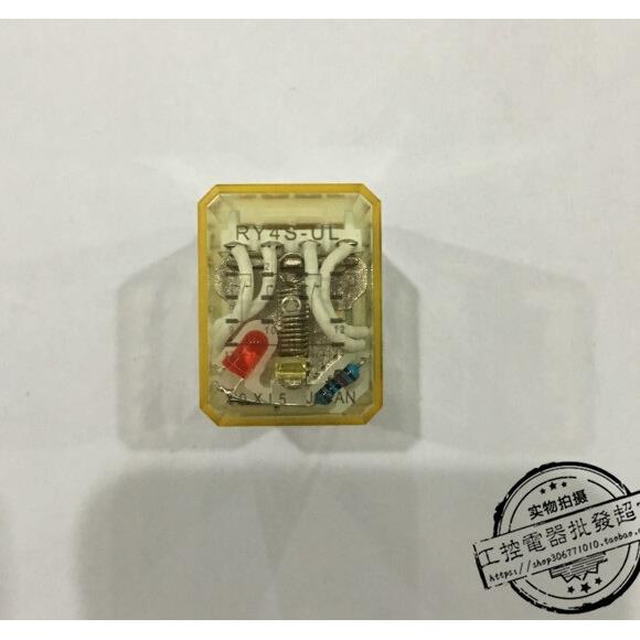 特价 RY4S-UL小型中间继电器 AC110V 220V DC12V 24V 14脚 4组