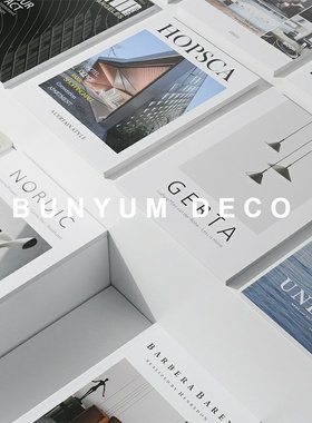 本与书架英文仿真摆件软装装饰品