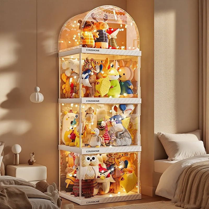 【磁吸门●好拿取】娃娃小屋展示