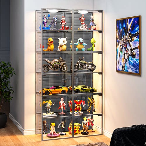 乐高手办展示柜玩具收纳陈列柜子