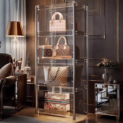 包包展示柜落地省空间