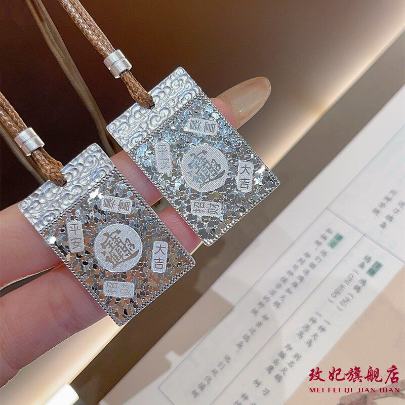 招财猫吉言纯银项链女时尚轻奢