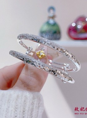 新生婴儿宝宝儿童小孩子纯银手镯