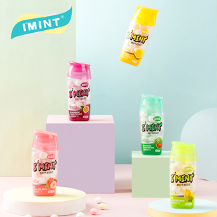 【清仓】IMINT官方正品无糖薄荷糖清新口气润喉糖开车便携小零食S
