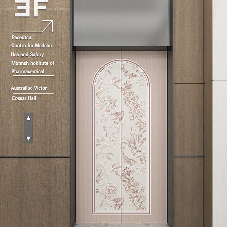 汇赏电梯门自粘贴纸加厚