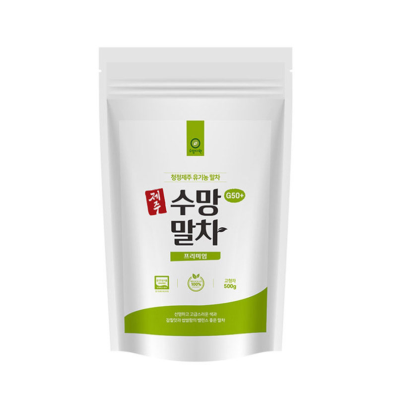 [爱德专属]韩国直邮水望茶园济州绿茶产地G55优质等级抹茶粉100g