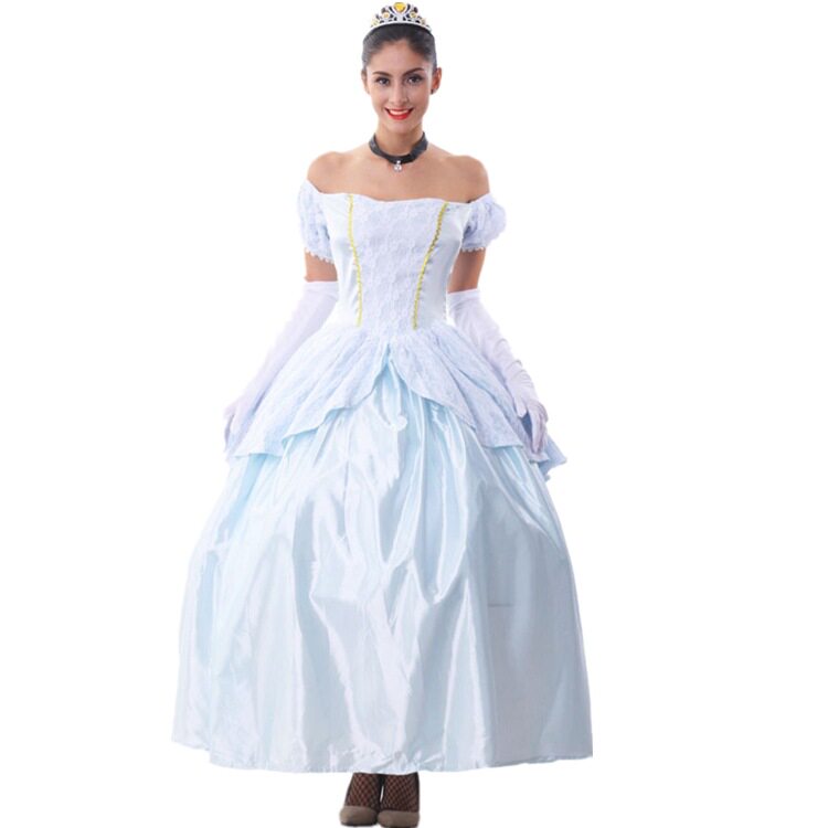 2021欧洲宫廷服装茜茜公主万圣节白雪公主裙灰姑娘cosplay服