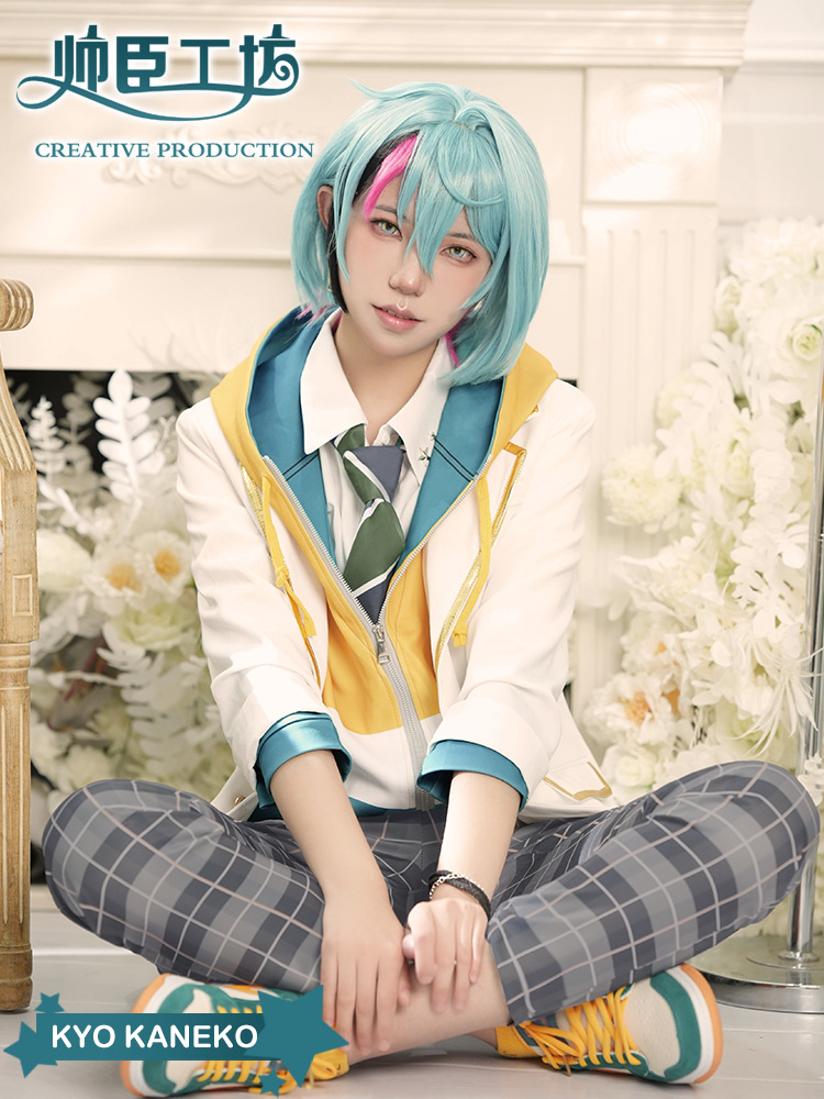 Vtuber虚拟主播ILUNA彩虹社KyoKaneko金子镜cos服全套