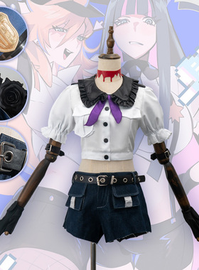 吊带袜天使cos史朵巾牛仔女警Stocking手办同款全套服装