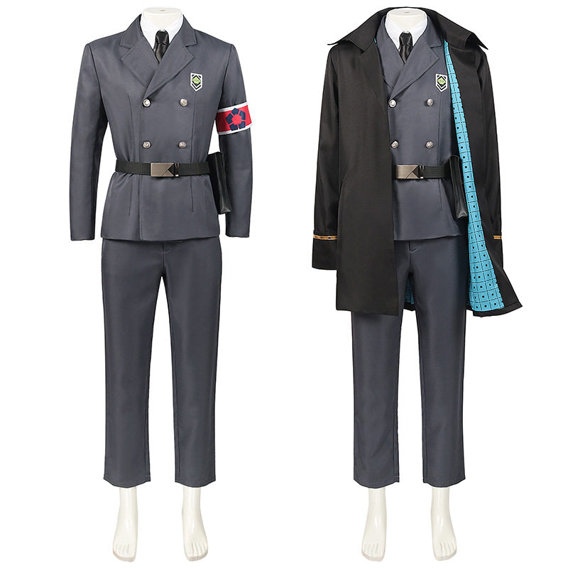 漫衣尚蓝色监狱cos服洁世一蜂乐回国神炼介千切豹马cos榜警卫服