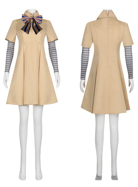 M3GAN/梅根cos服电影同款连衣裙cosplay服装角色扮演服万圣节女