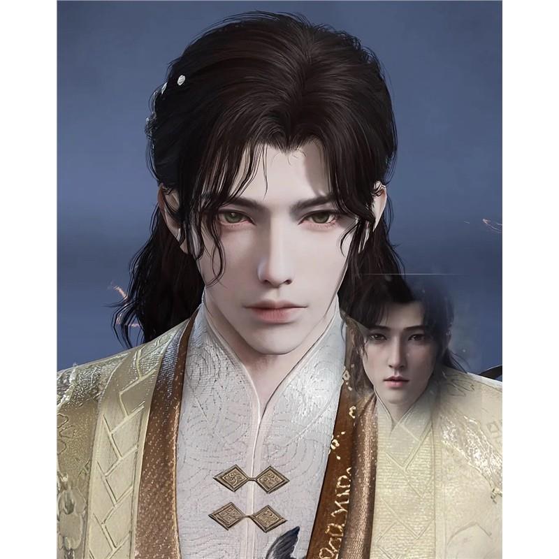 国服端游 永劫无间捏脸数据 男脸型 李寻欢 CG仿捏