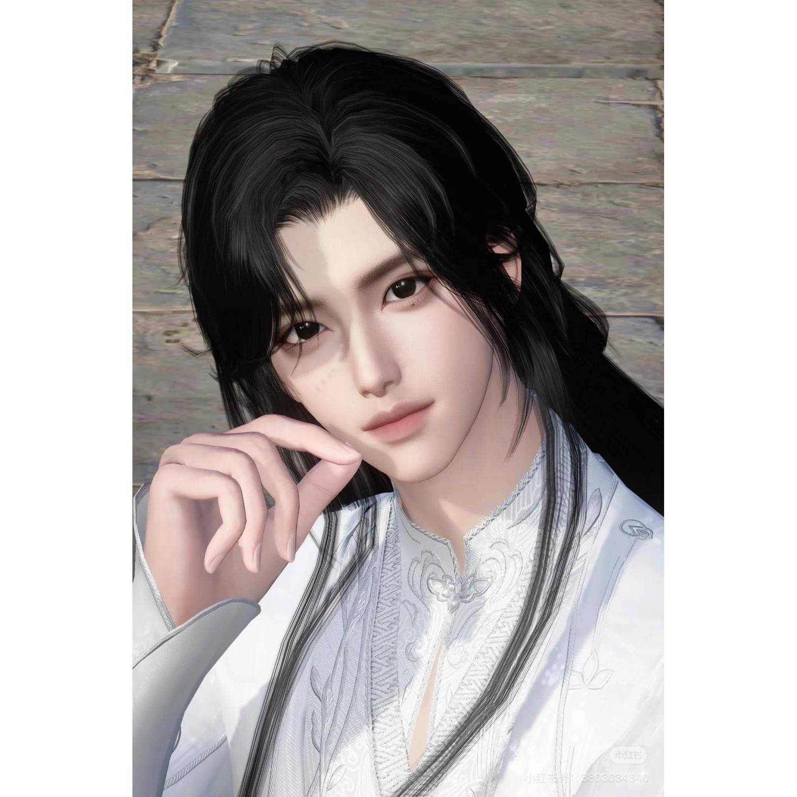 美人师兄 逆水寒手游捏脸男通用 原版