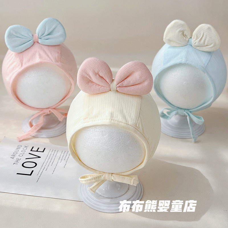 可爱护耳帽公主圆顶无檐秋季甜美