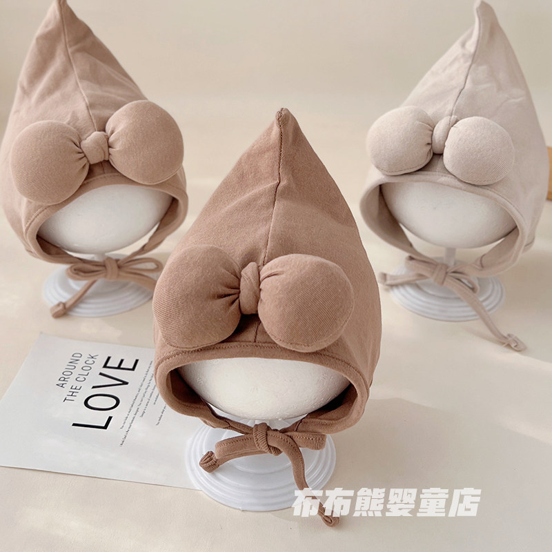 宝宝帽子春秋可爱超萌护耳帽