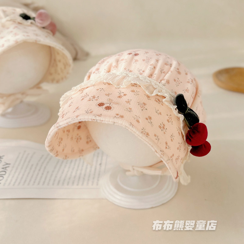 春秋女宝洋气护耳遮阳帽