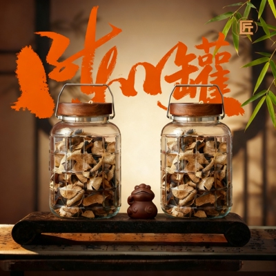 陈皮储存罐专用玻璃密封罐