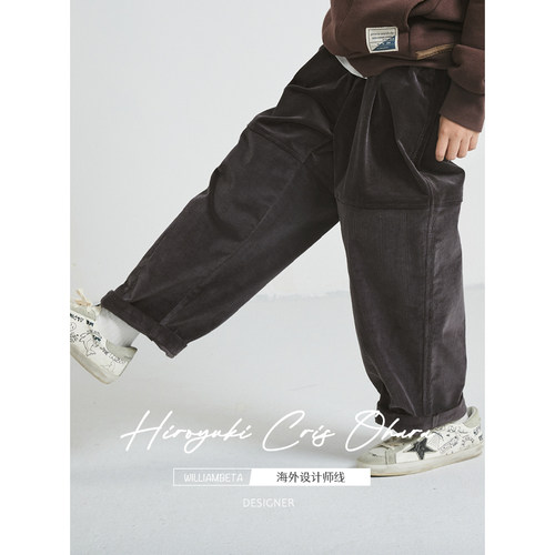 williambeta旗舰店弹力灯芯绒裤