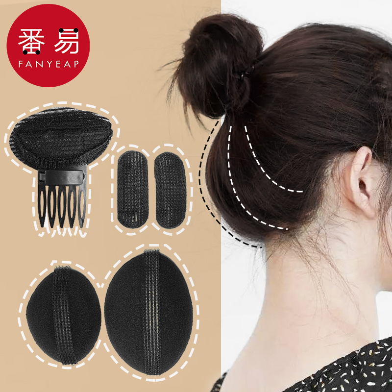 15Y发垫A1pq101-头发蓬松头顶海绵垫片刘海高颅顶发夹头发发垫工
