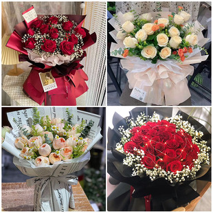 苏州市虎丘区吴中区相城区同城配送女友礼物玫瑰花束生日鲜花速递