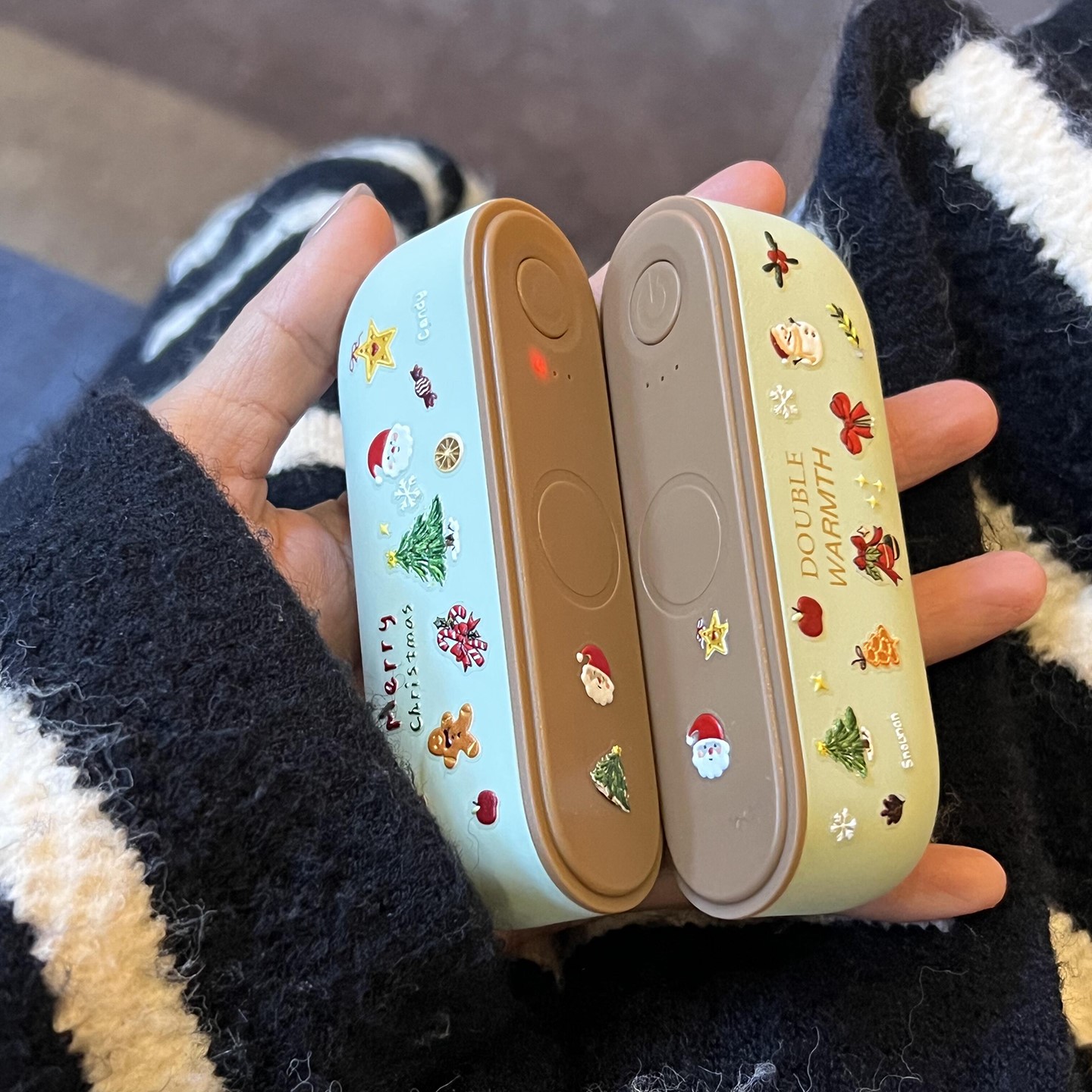 磁吸暖手宝手握式自发热学生专用迷你小随身携带女生圣诞节礼物