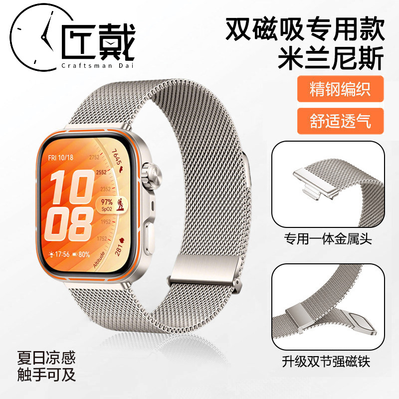 冰感清凉fit5米兰尼斯表带图片