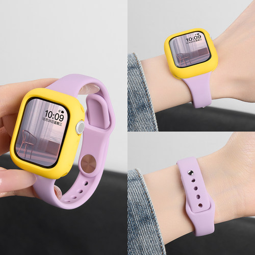 匠戴适用iwatch小蛮腰硅胶表带