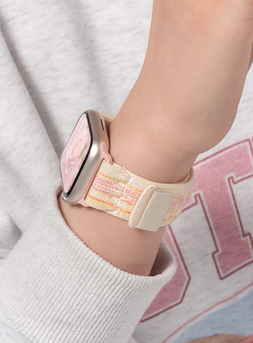 适用iwatch11表带S11苹果S9手表applewatch8新款S8夏季S7尼龙编织7表带SE3女S6运动S10男ultra2/3高级watchs