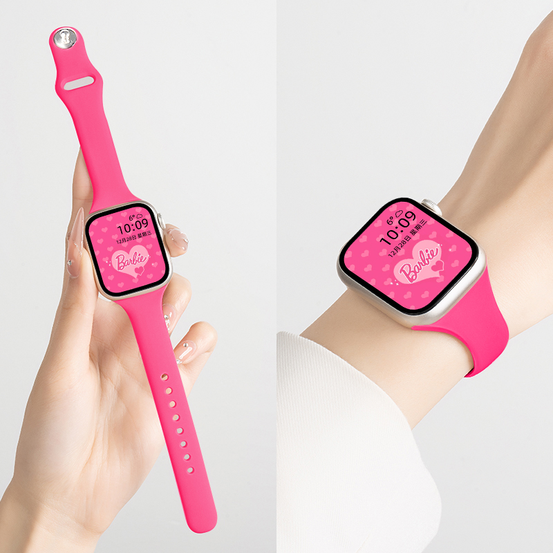 匠戴适用iwatch小蛮腰硅胶表带