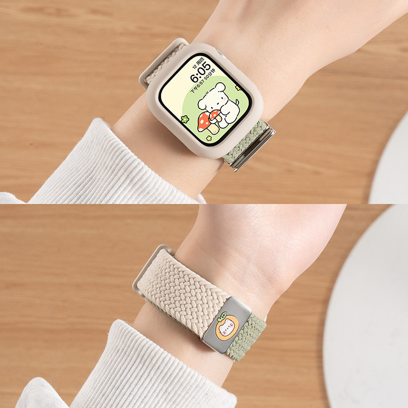 匠戴适用苹果S10手表iwatch11表带applewatch9编织尼龙S9新款女生10夏天磁吸腕带高级硅胶壳创意运动智能时尚,智能设备,智能手表手环表带/腕带,淘宝优惠券,粉丝福利购,淘宝优惠卷