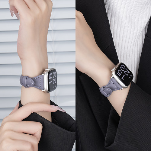 匠戴适用iwatch真皮小众高级表带