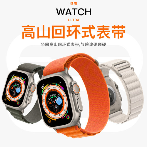 适用applewatchultra表带iwatch