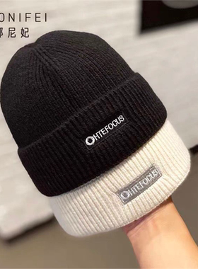 1到30岁冬季保暖毛线帽男童百搭学生帽复古针织帽加厚女童帽子冬