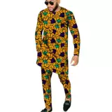 Мужские топы в нигерийском стиле+красочные брюки Proprint Africa