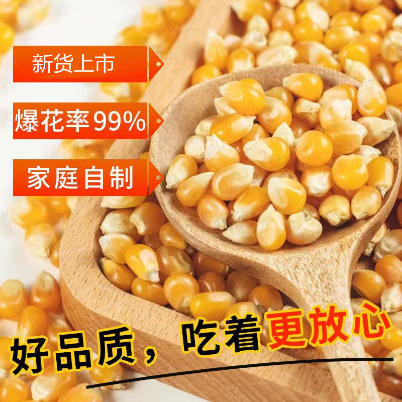 东北农家玉米粒球形电影院专用爆米花自家用蝶形食用