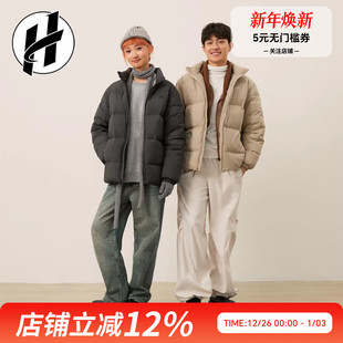 无帽女鸭绒外套AMJ44302 NB羽绒服运动男纯色新款 New Balance