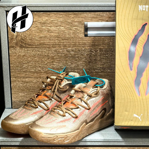 LAMELO BALL X PUMA彪马 MB.03 回弹低帮篮球鞋裸色