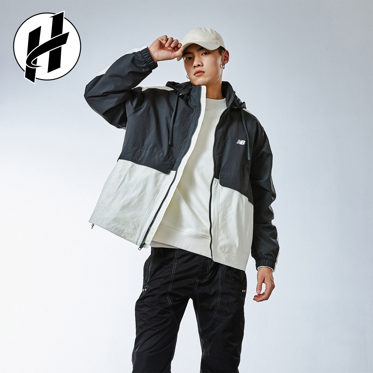 外套清仓New Balance/NB夹克防风休闲户外外套男女休闲运动梭织