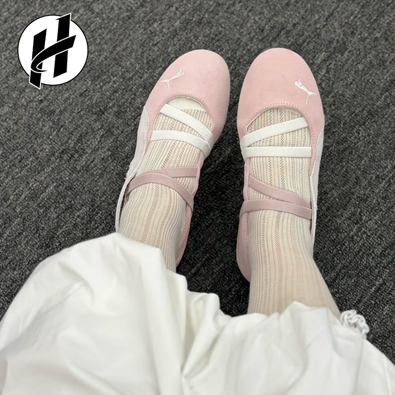 PUMA Speedcat Ballet Wns  彪马黑色芭蕾鞋 运动休闲薄底鞋