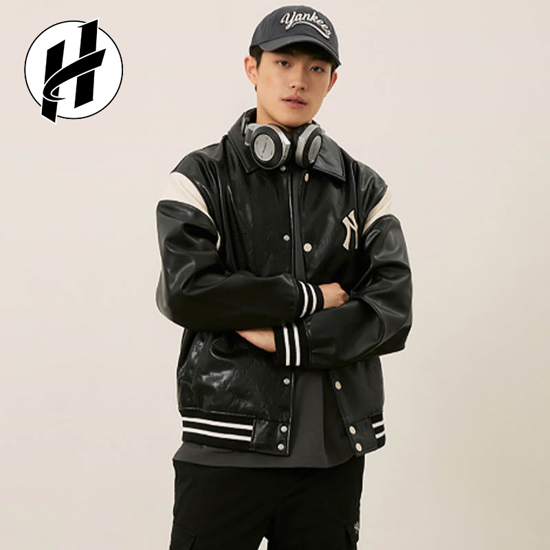 MLB老花系列早秋休闲风棒球服