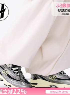 New Balance/NB 1000 Y2K千禧风 舒适 低帮 跑步鞋 男女同款 银黑