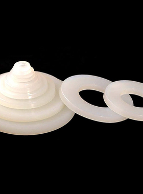 尼龙垫片大平垫圆形1mm超薄M3塑胶垫圈M2 M2.5 M4M5M6M8M10M12M20