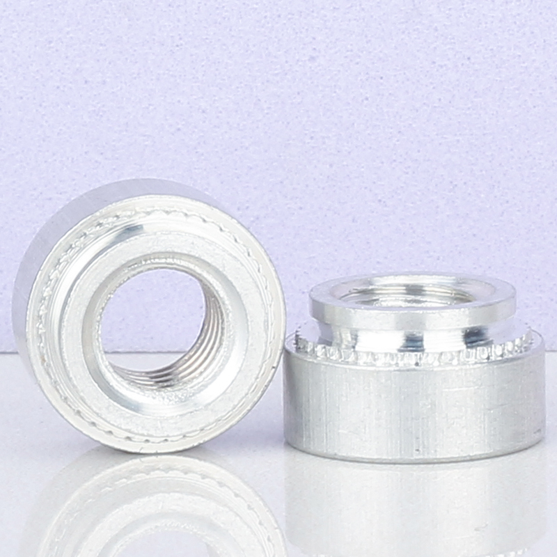 铝合金压铆螺母制钣冲卯圆丝